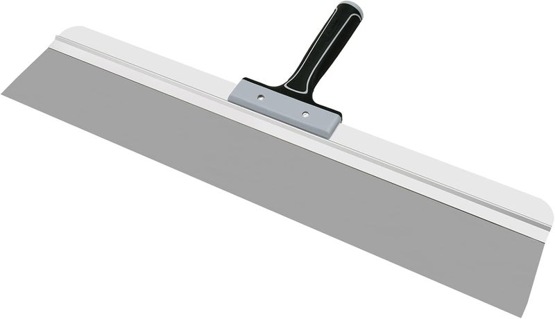 Rolling Dog 24 Inch Taping Knife - Drywall Taping Knife,Threaded End Can be Attached to Extension Pole,Stainless Steel Blade,Ideal for Skimming and Smoothing Walls and Ceilings - Image 1